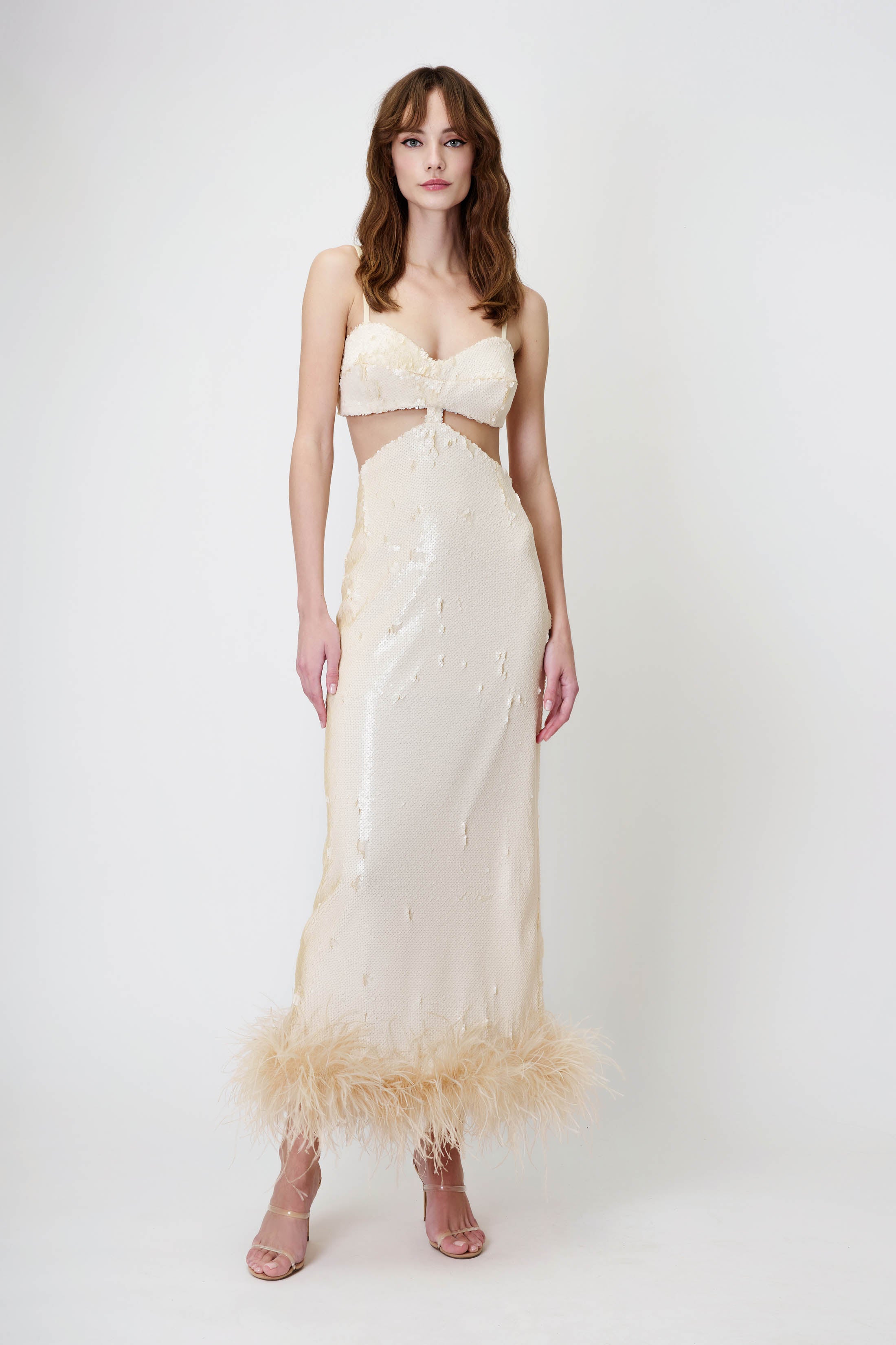 Cut-Out Dress in Sequin ΙΜΑΝΙ