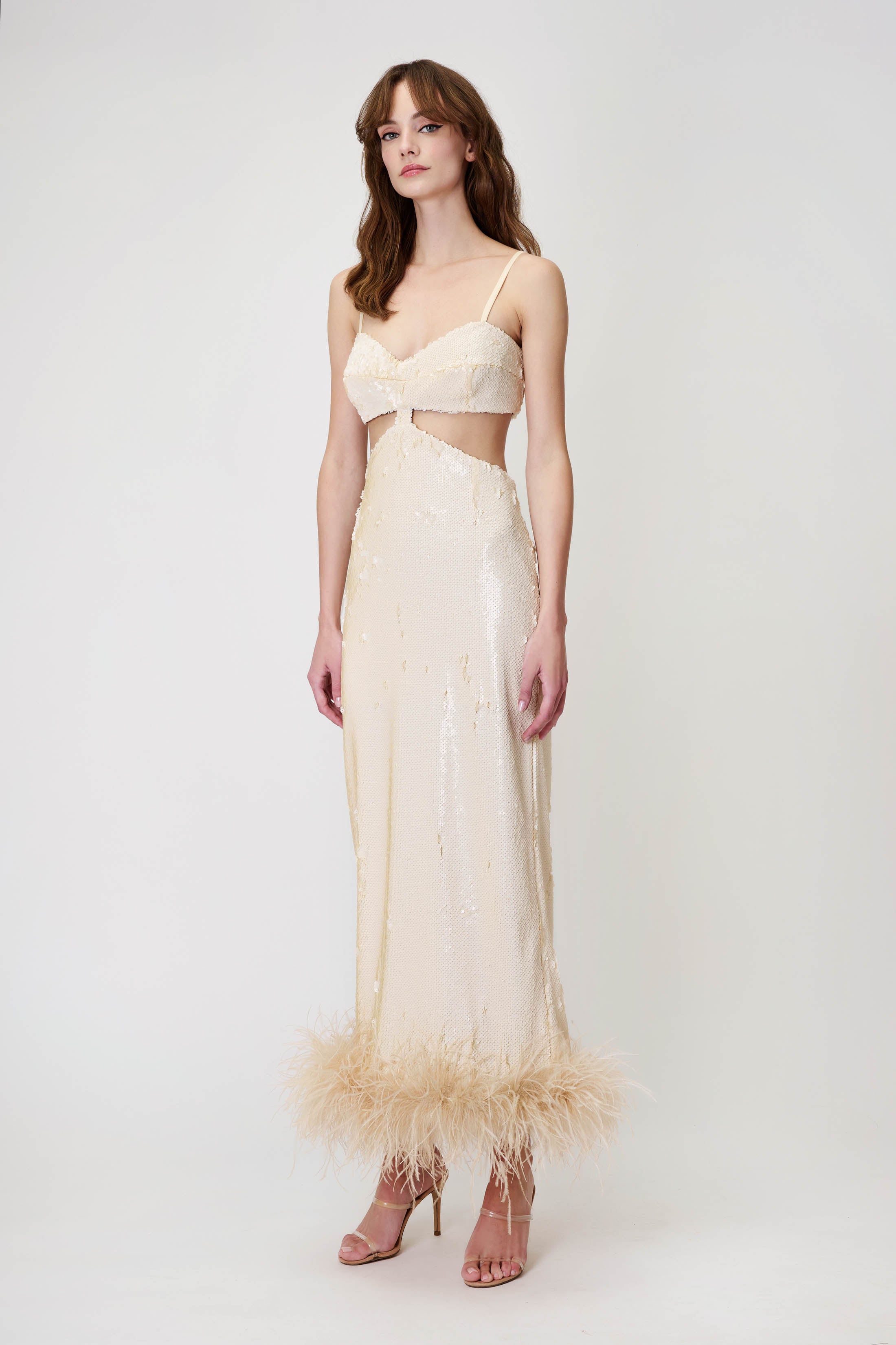 Cut-Out Dress in Sequin ΙΜΑΝΙ