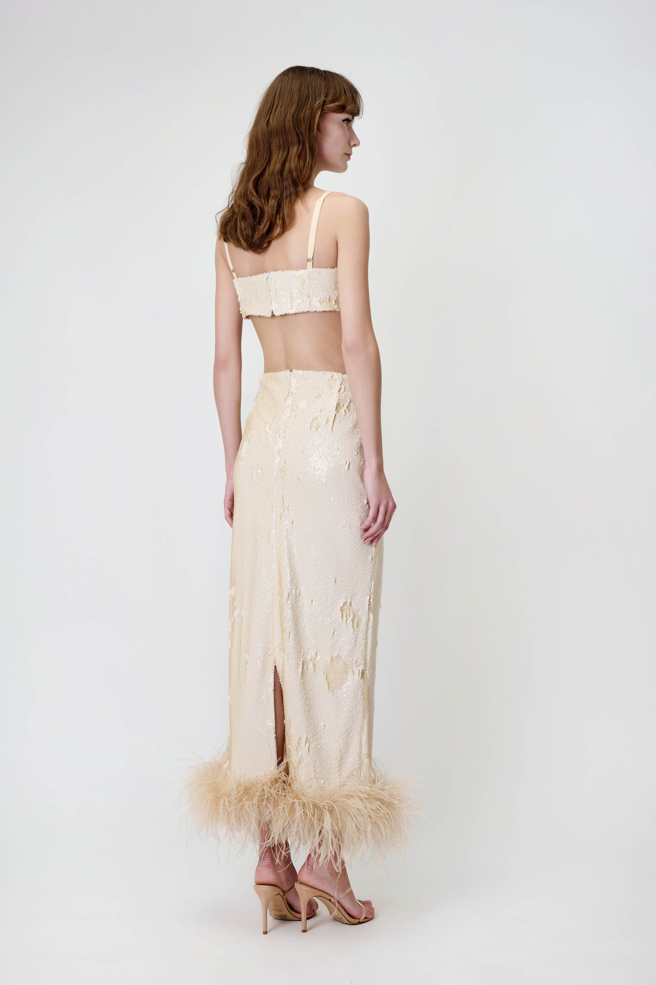 Cut-Out Dress in Sequin ΙΜΑΝΙ
