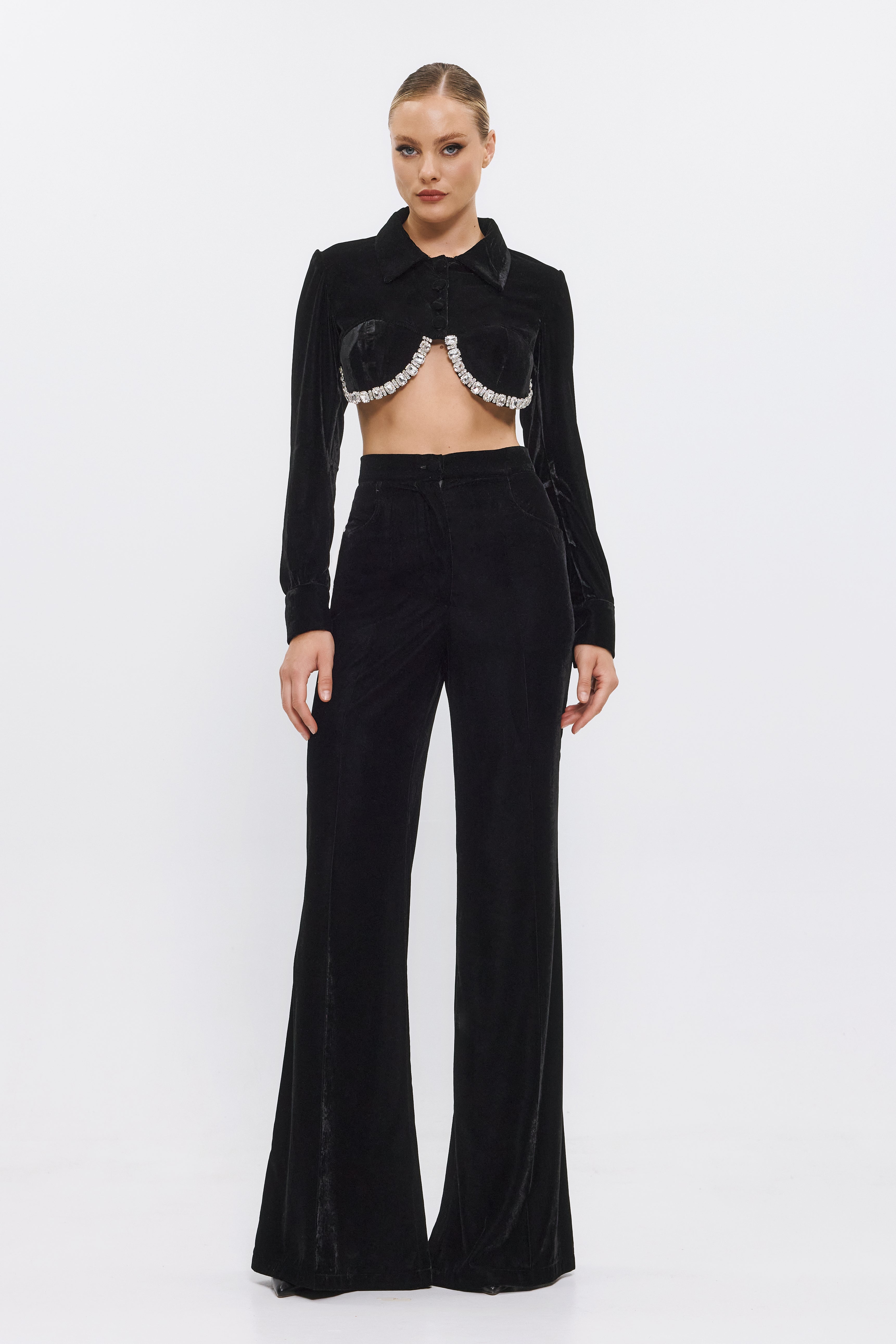 FW Velvet top AMALINA