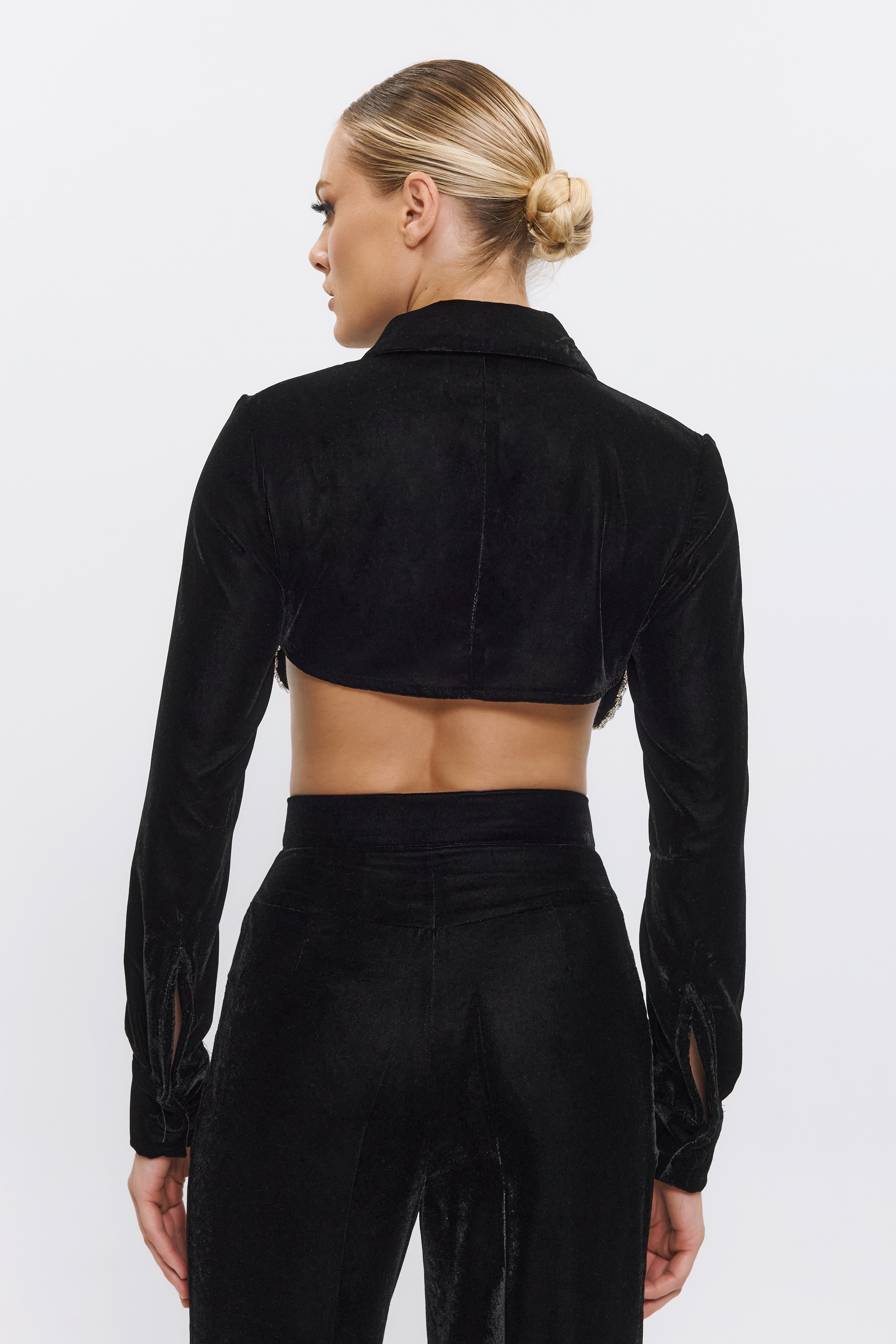 FW Velvet top AMALINA