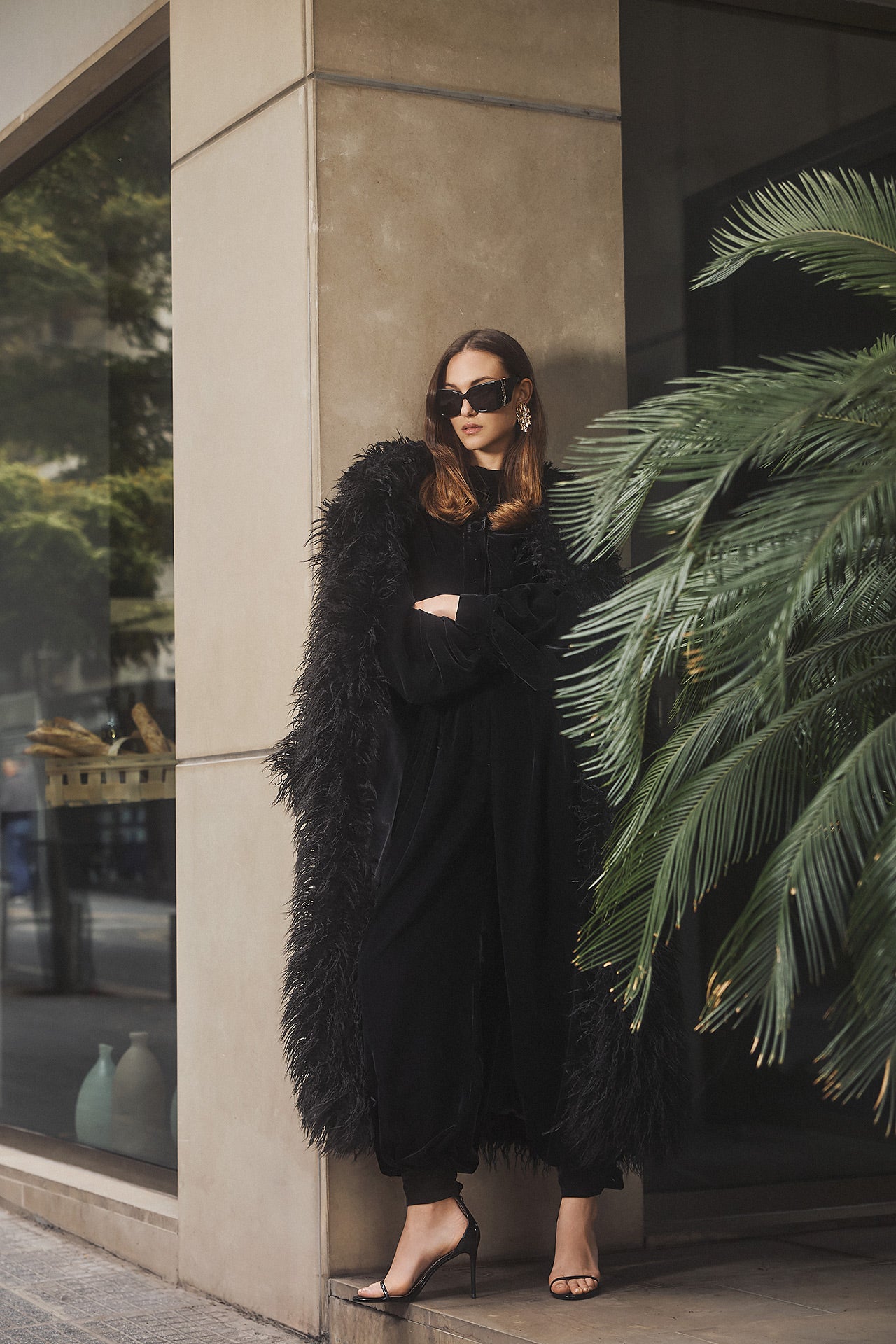 FW Velvet trousers VIVIENNE