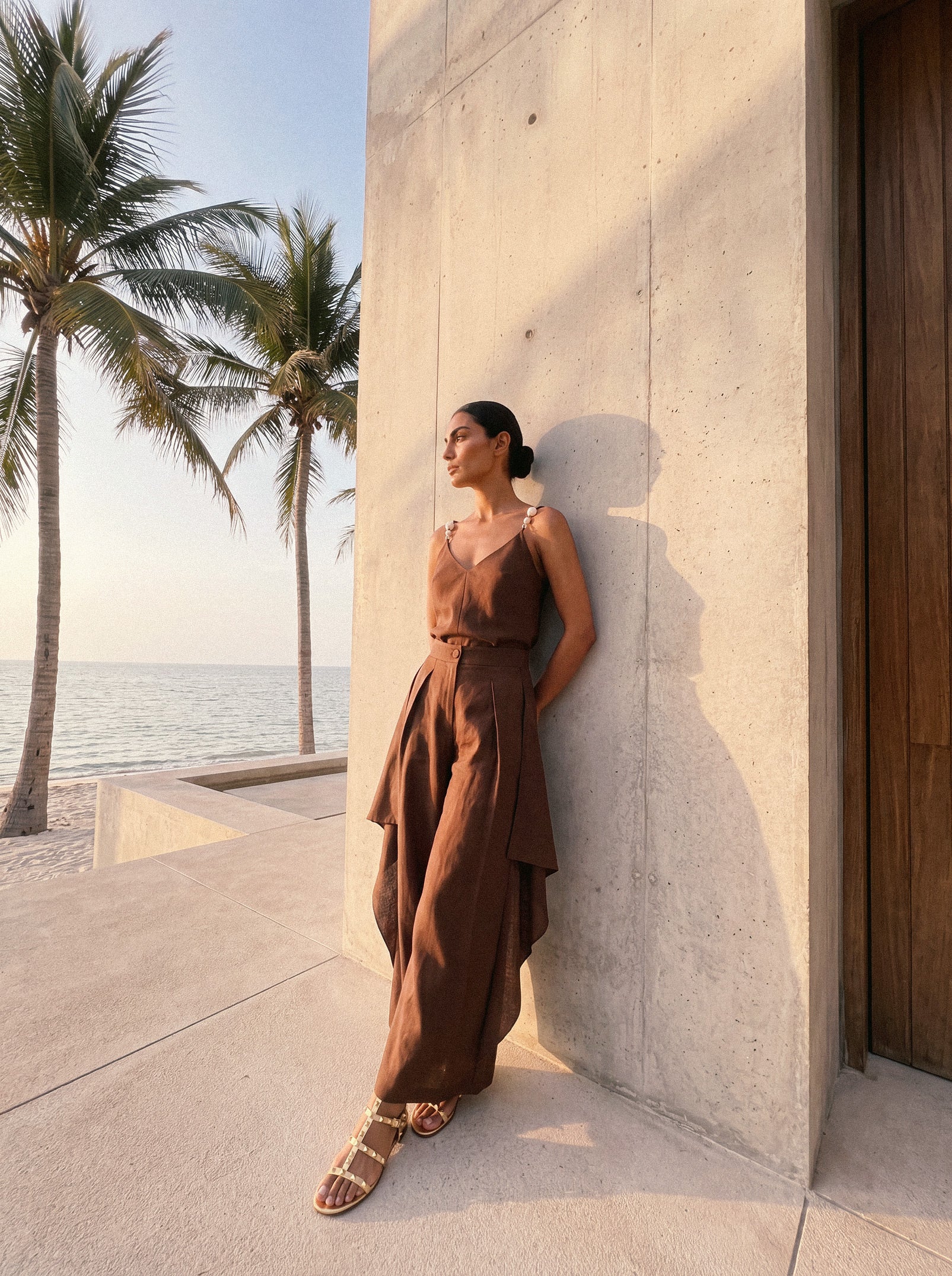 HARRIETE LINEN TROUSERS