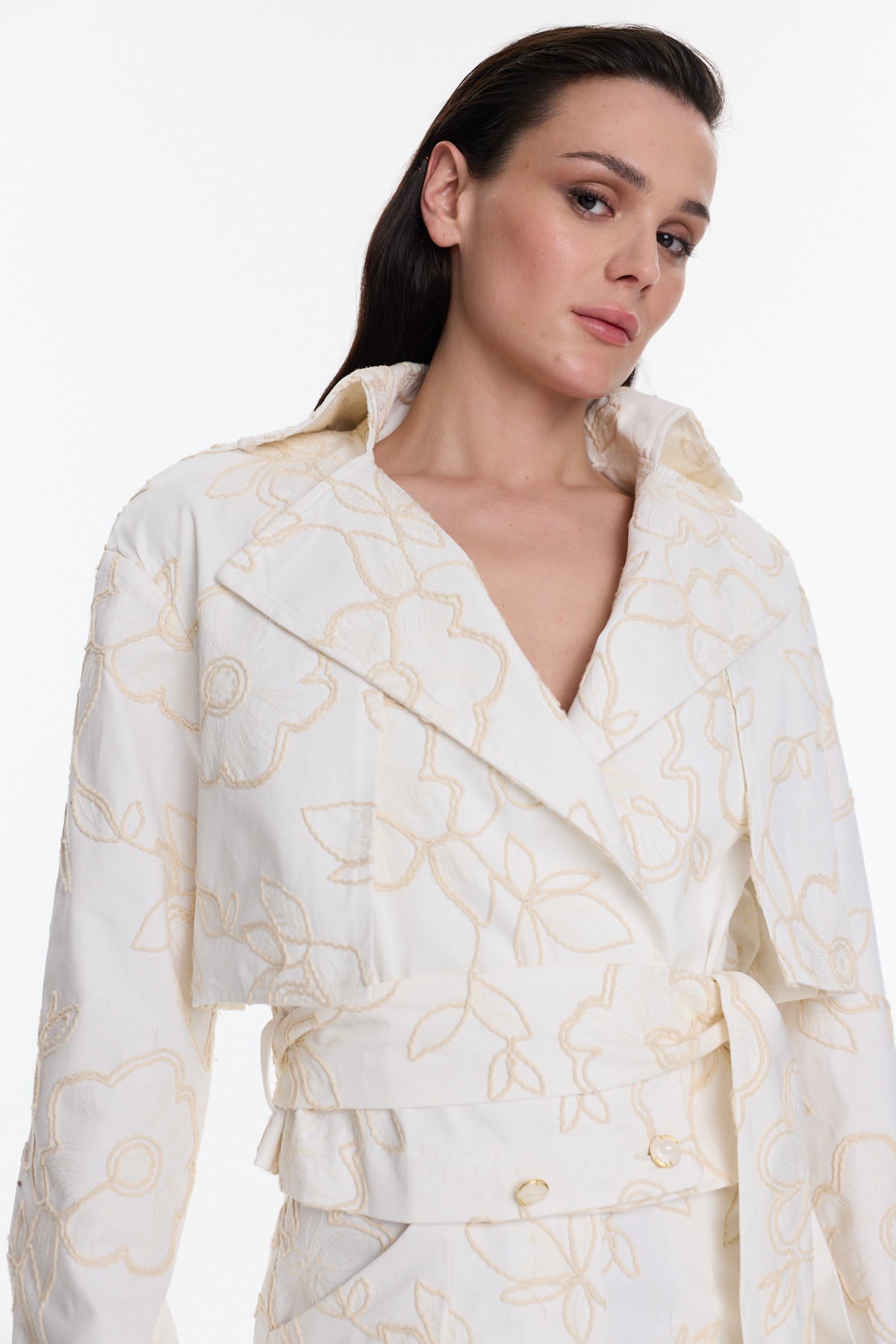 Jacket with embroidery MILENA