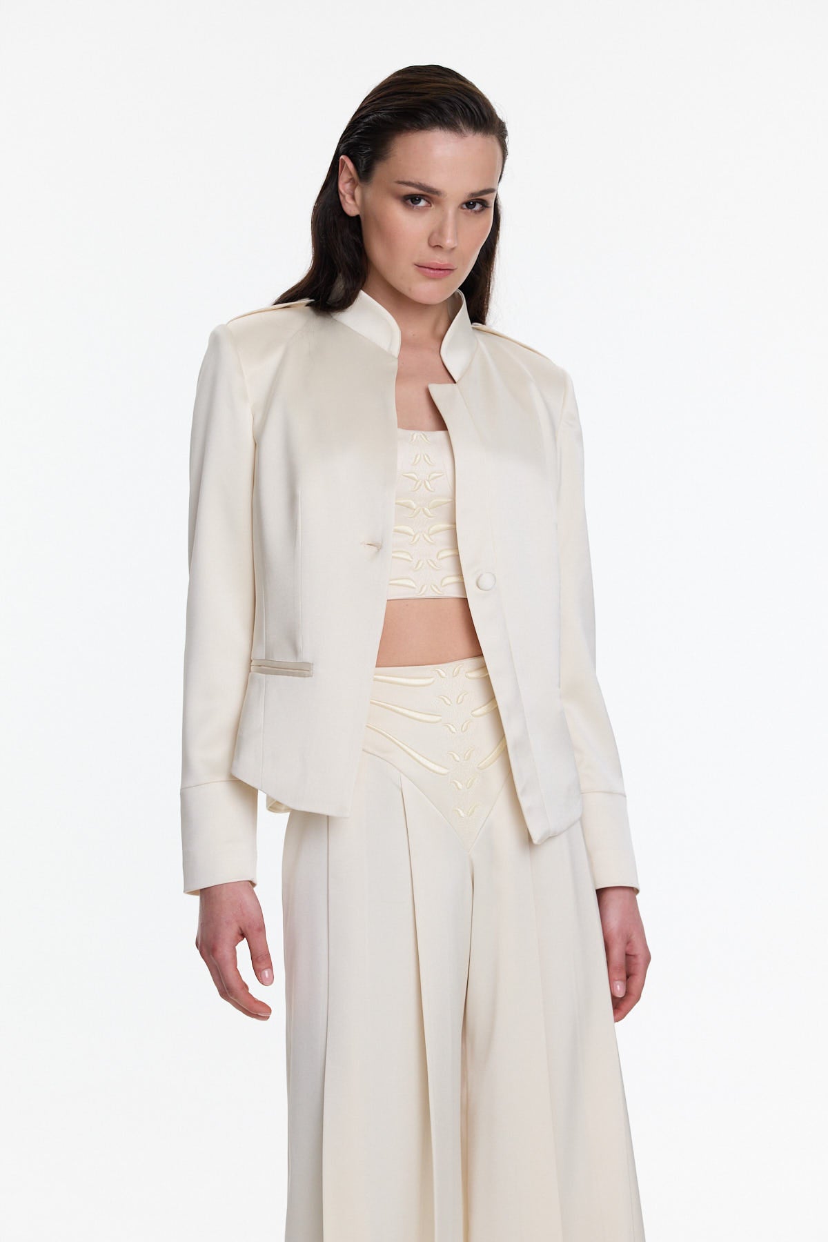 Blazer with embroidery GISELE
