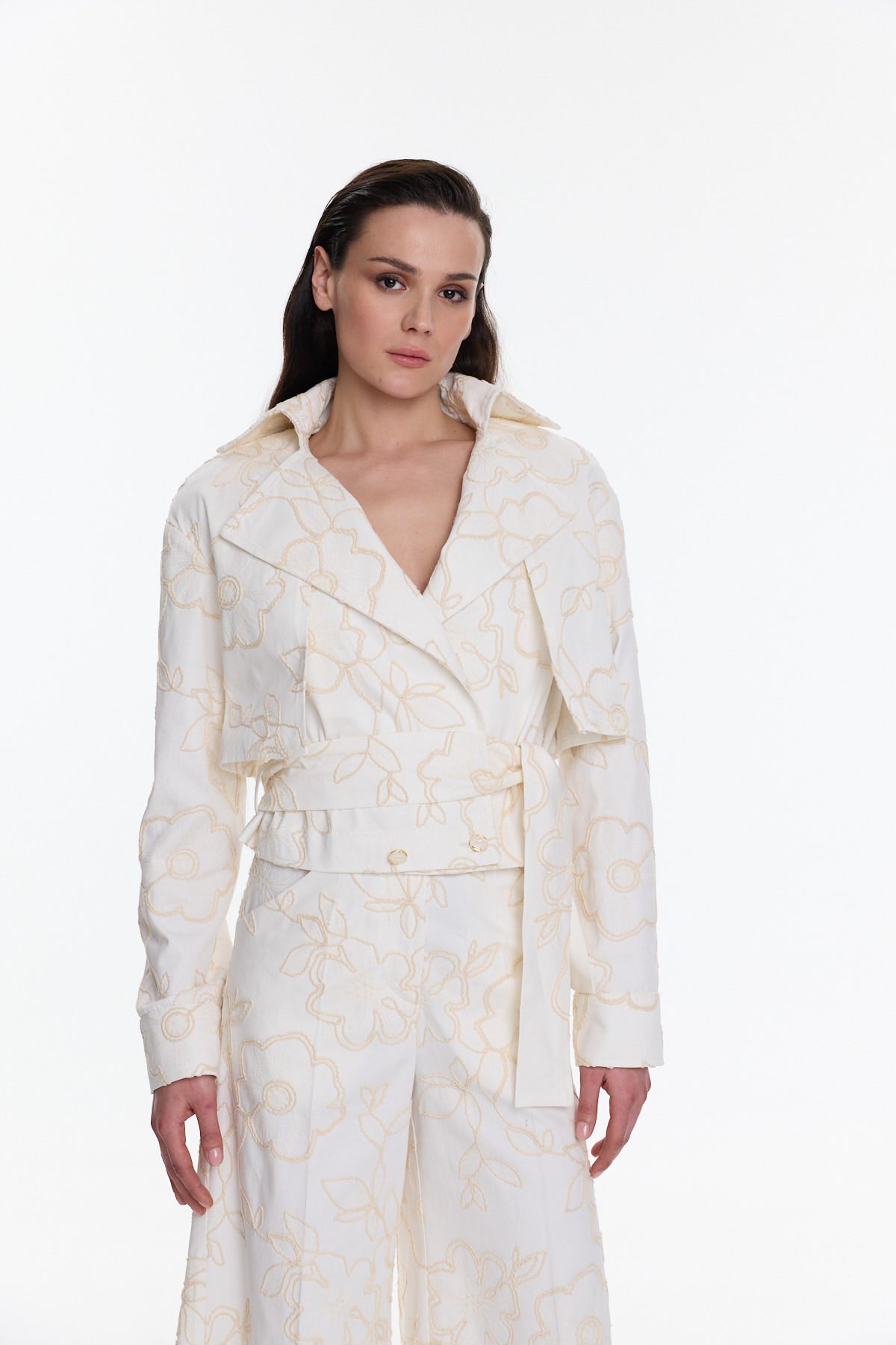 Jacket with embroidery MILENA