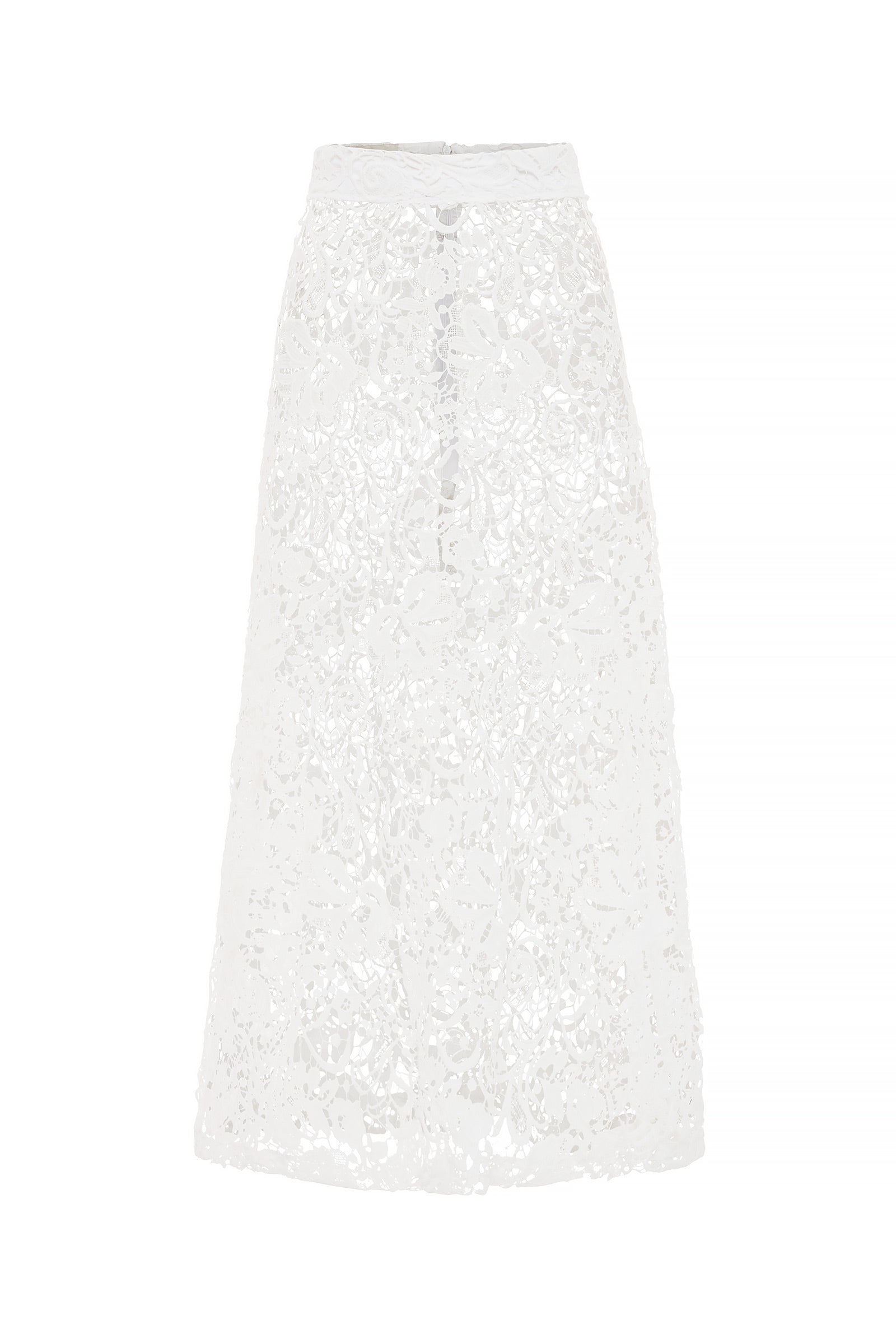 GUIPURE LACE SKIRT