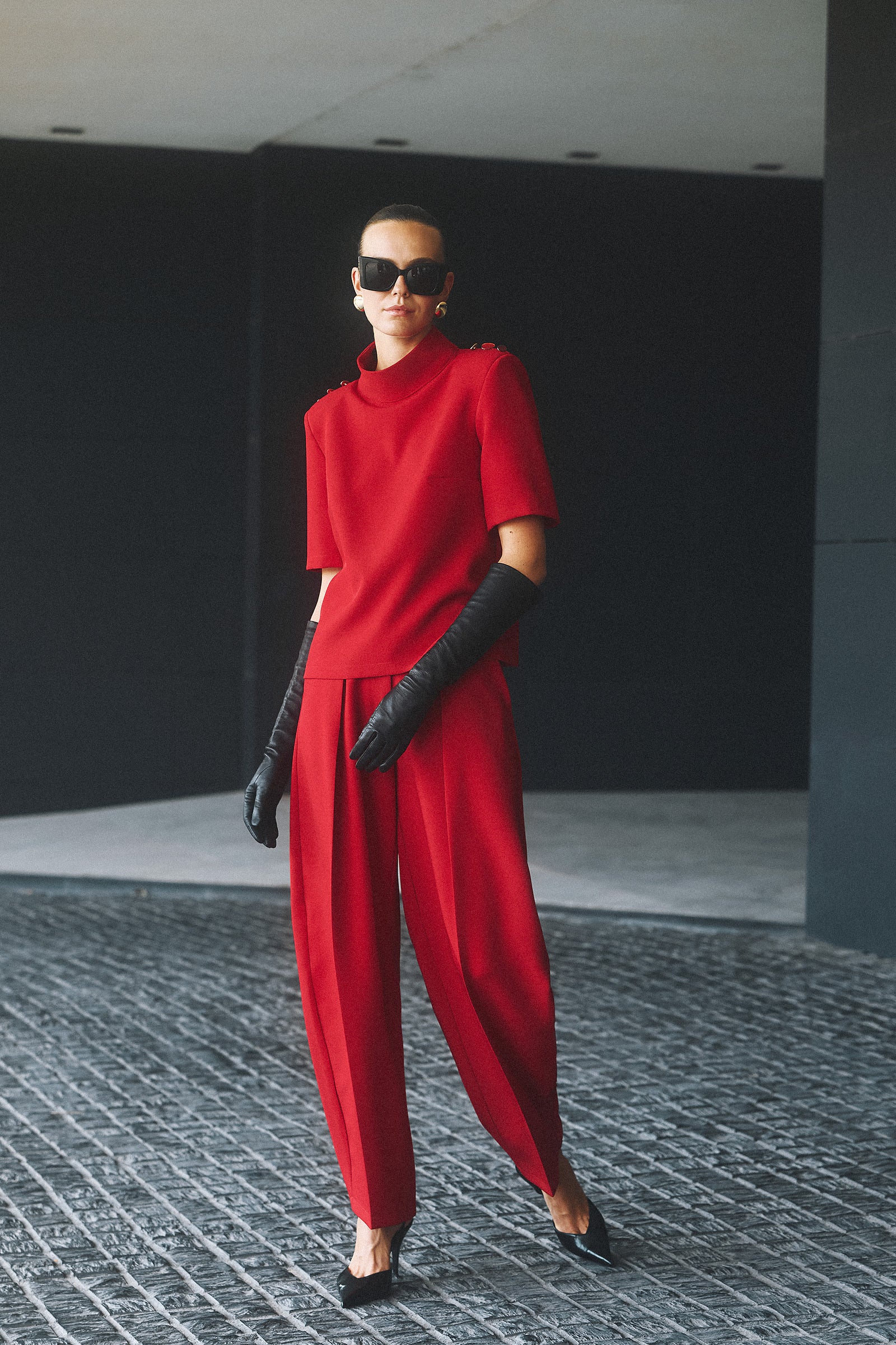 EVA CREPE TROUSERS
