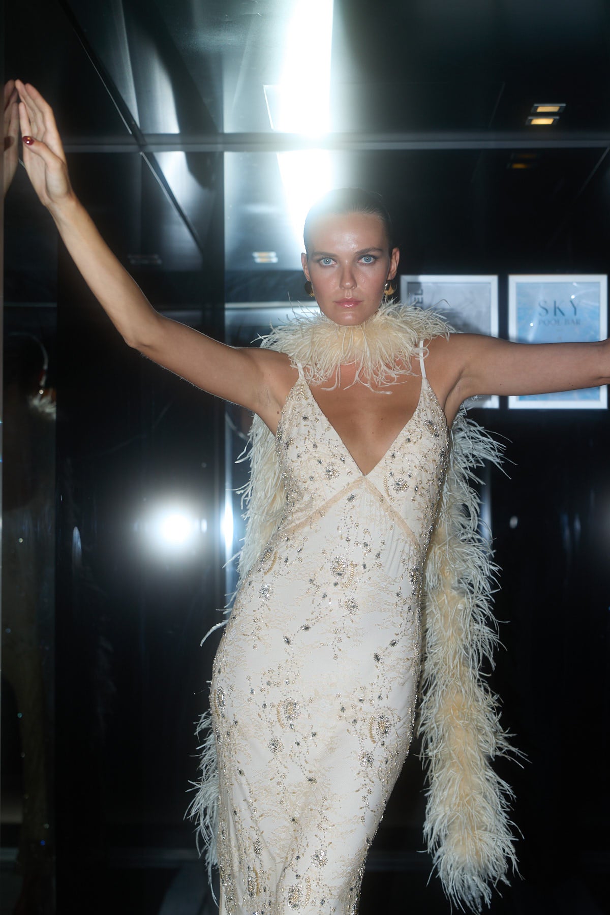 MARILYN HAND-EMBROIDERED GOWN
