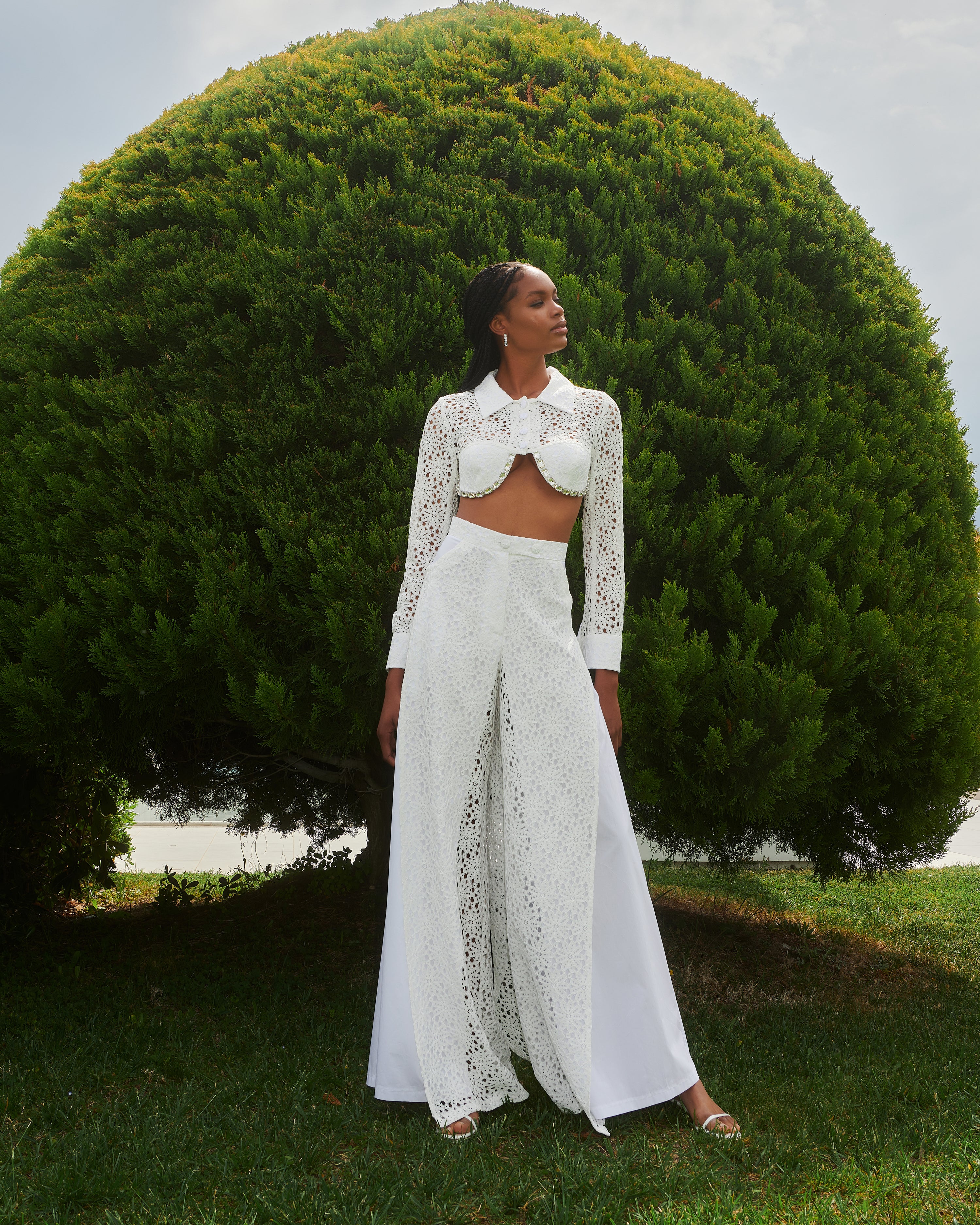 Lace trousers AMALINA