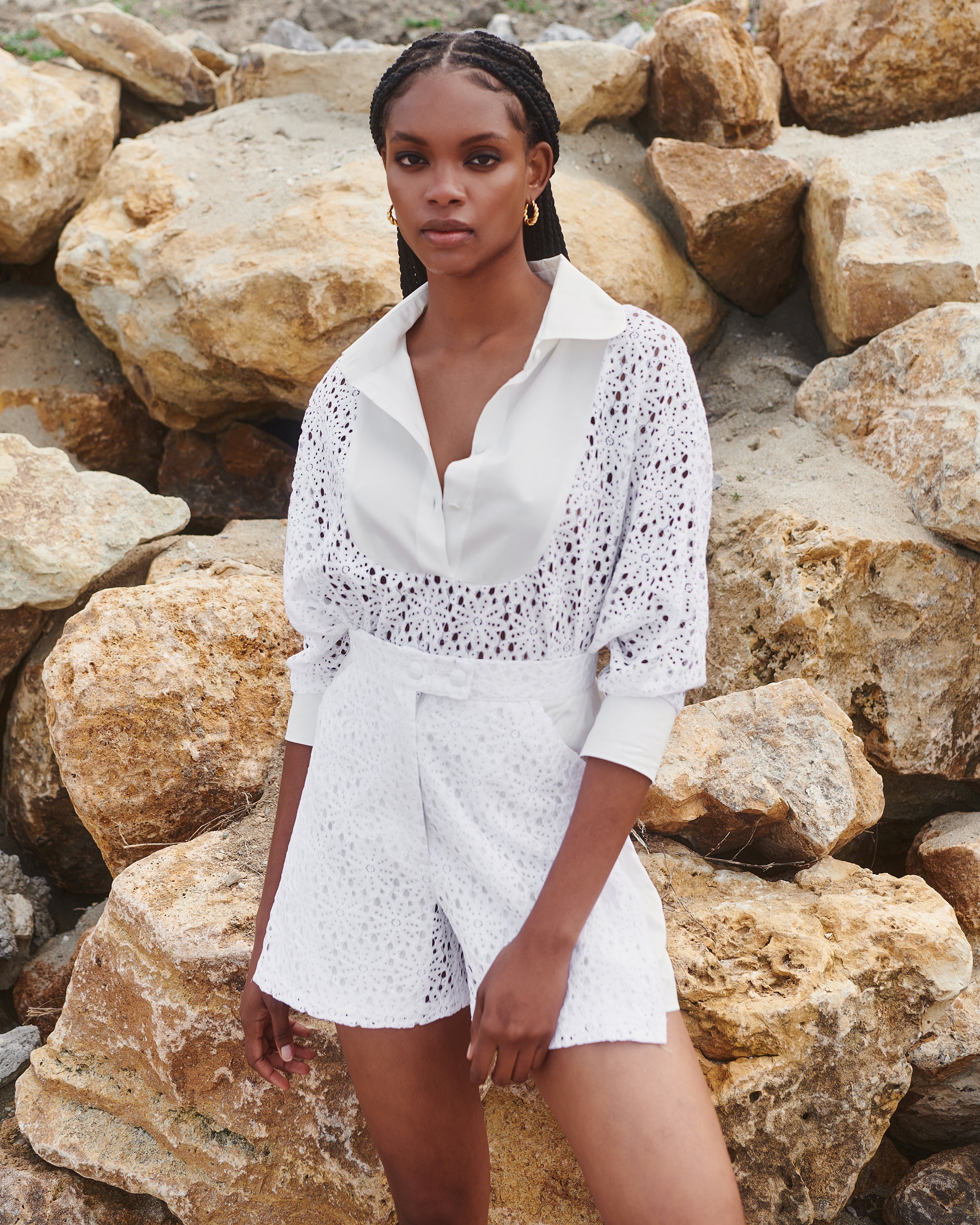 Lace blouse ELEANOR