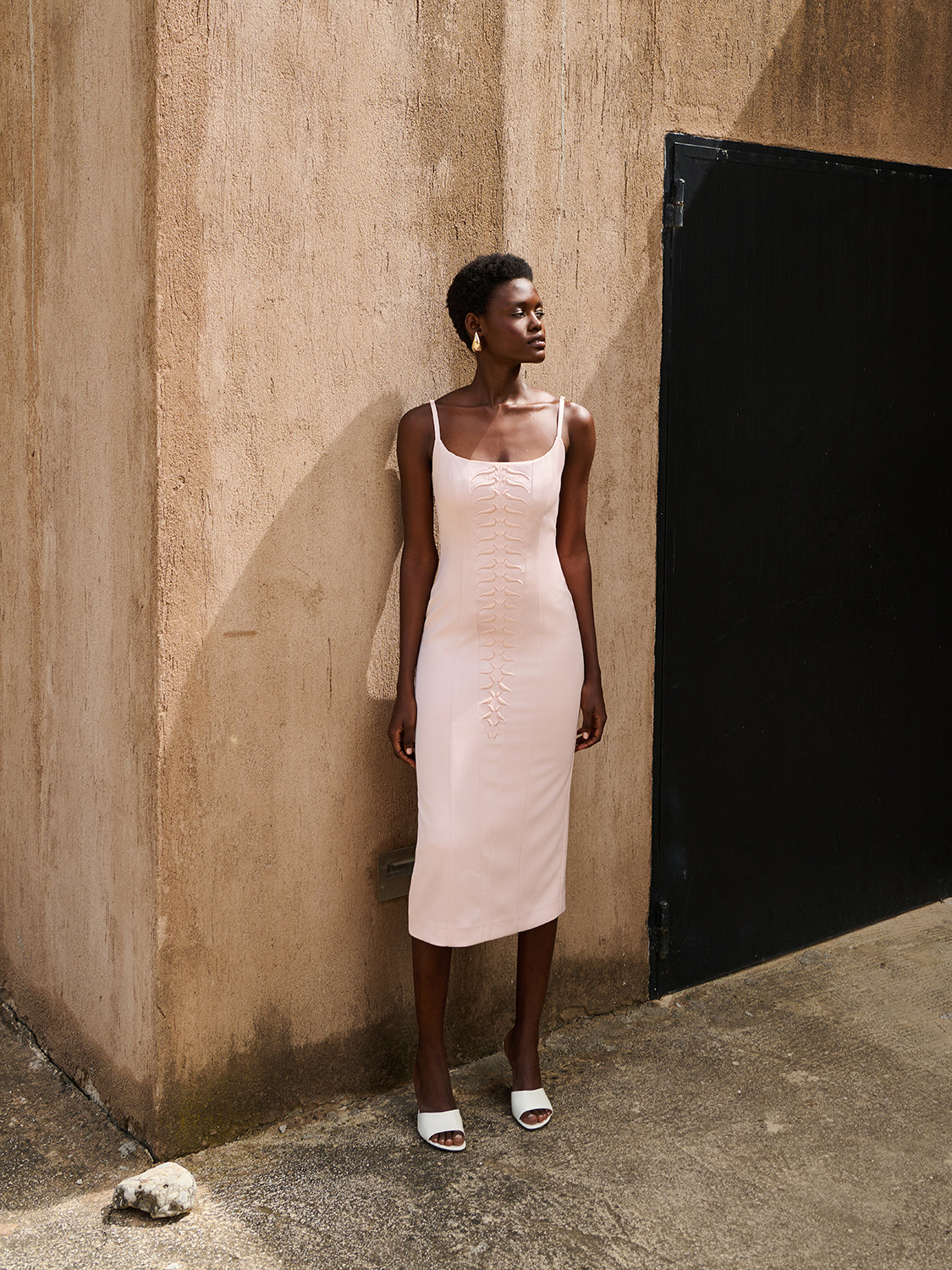Dress with embroidery GISELE