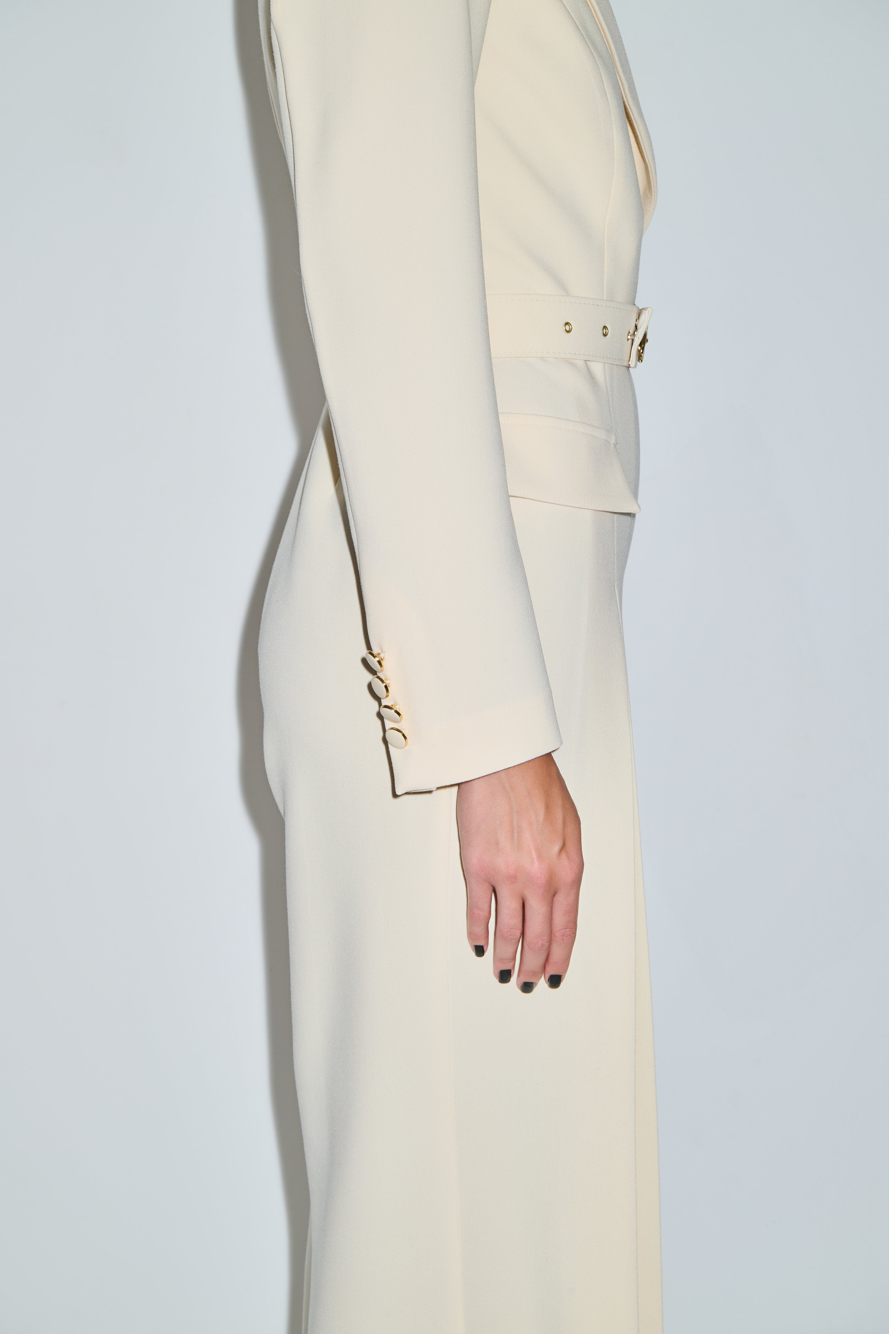 Cream jumpsuit ISABELLA