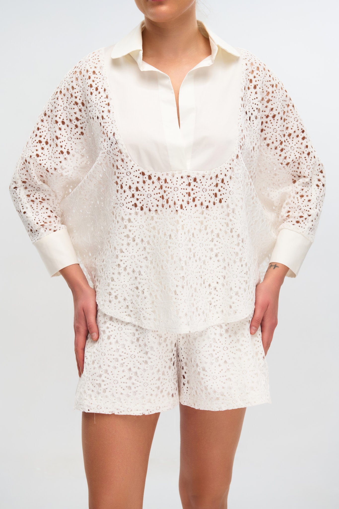 Lace blouse ELEANOR
