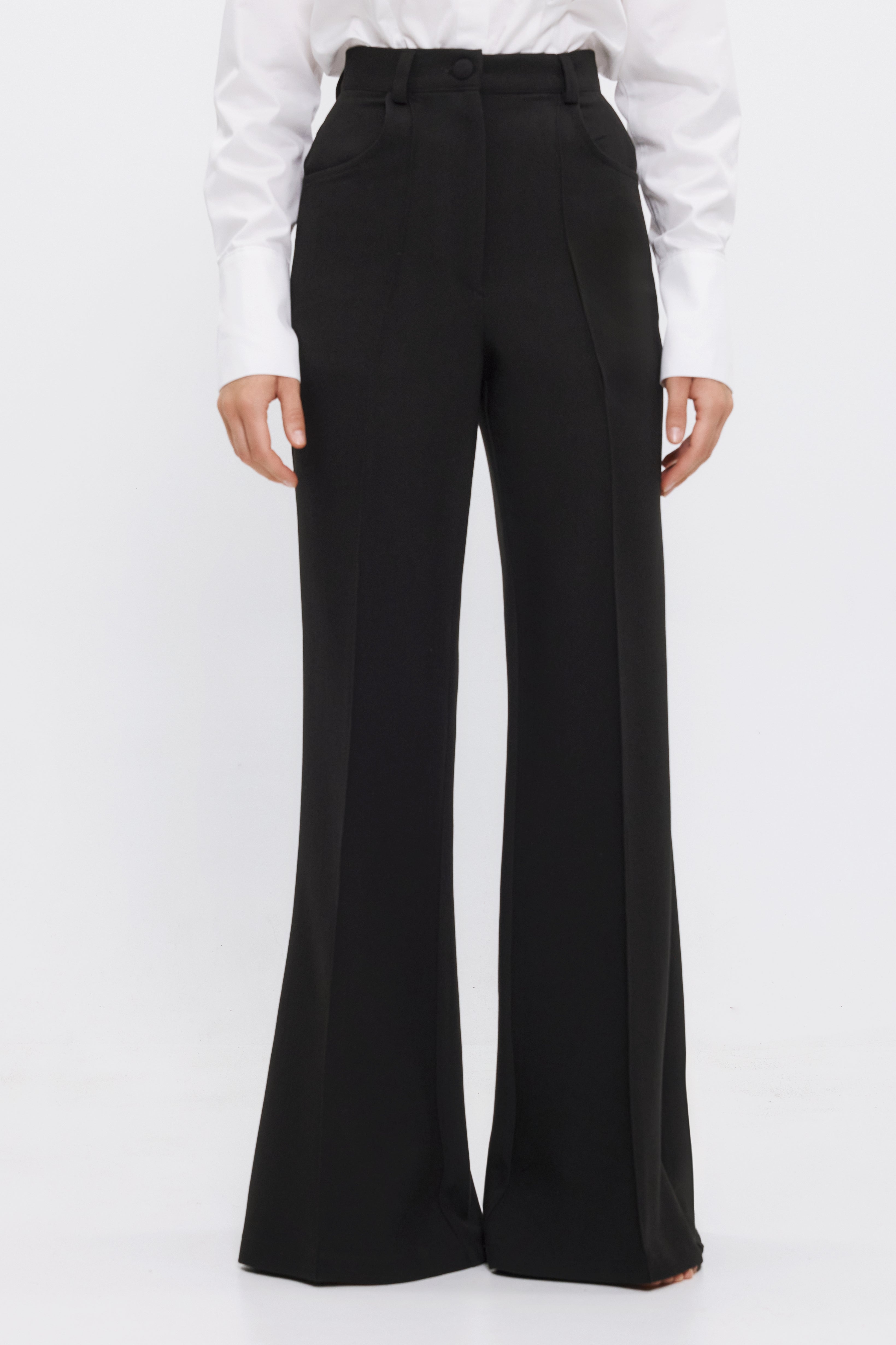 FW Crepe pants AMBROSINA