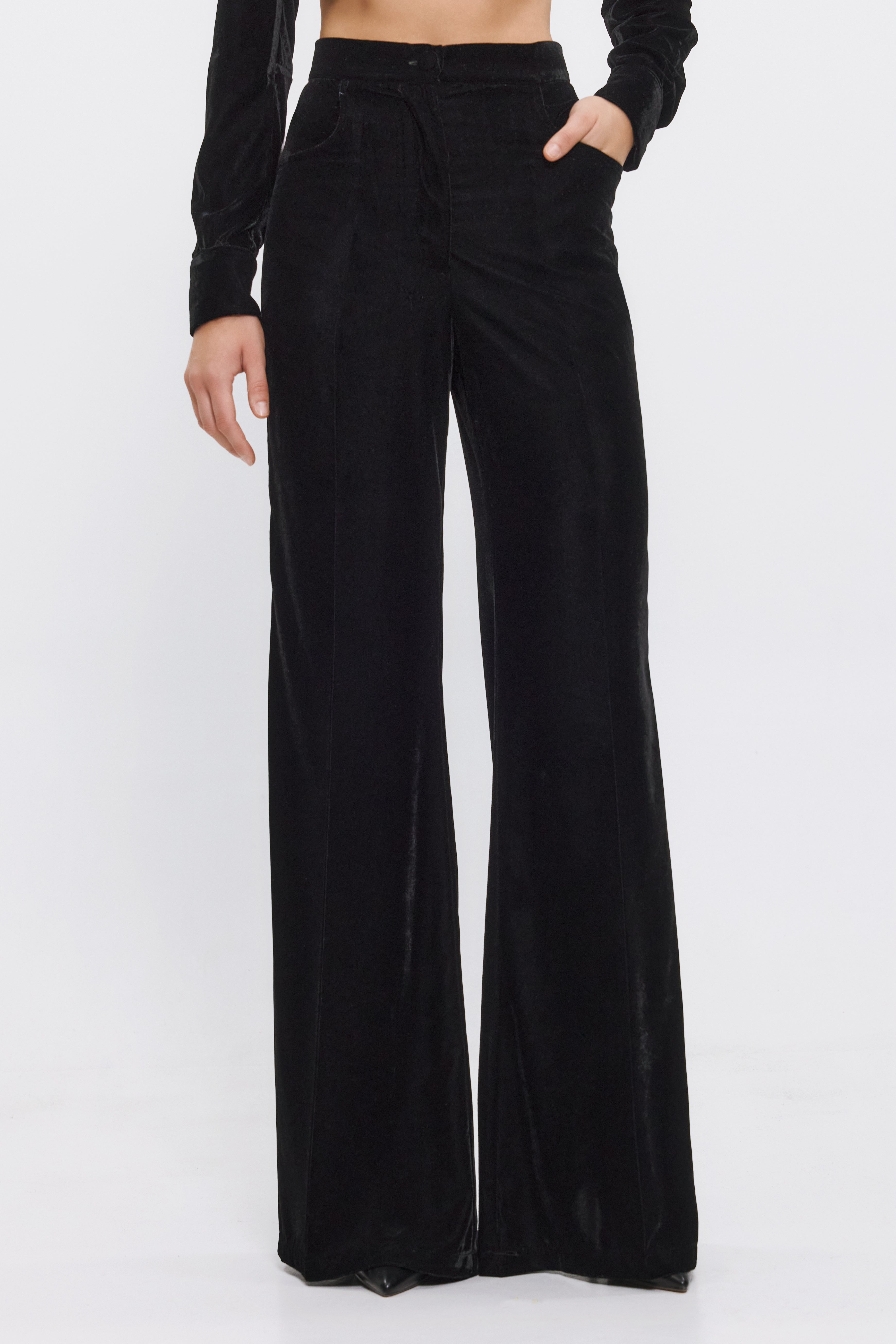 FW Velvet pants AMBROSINA