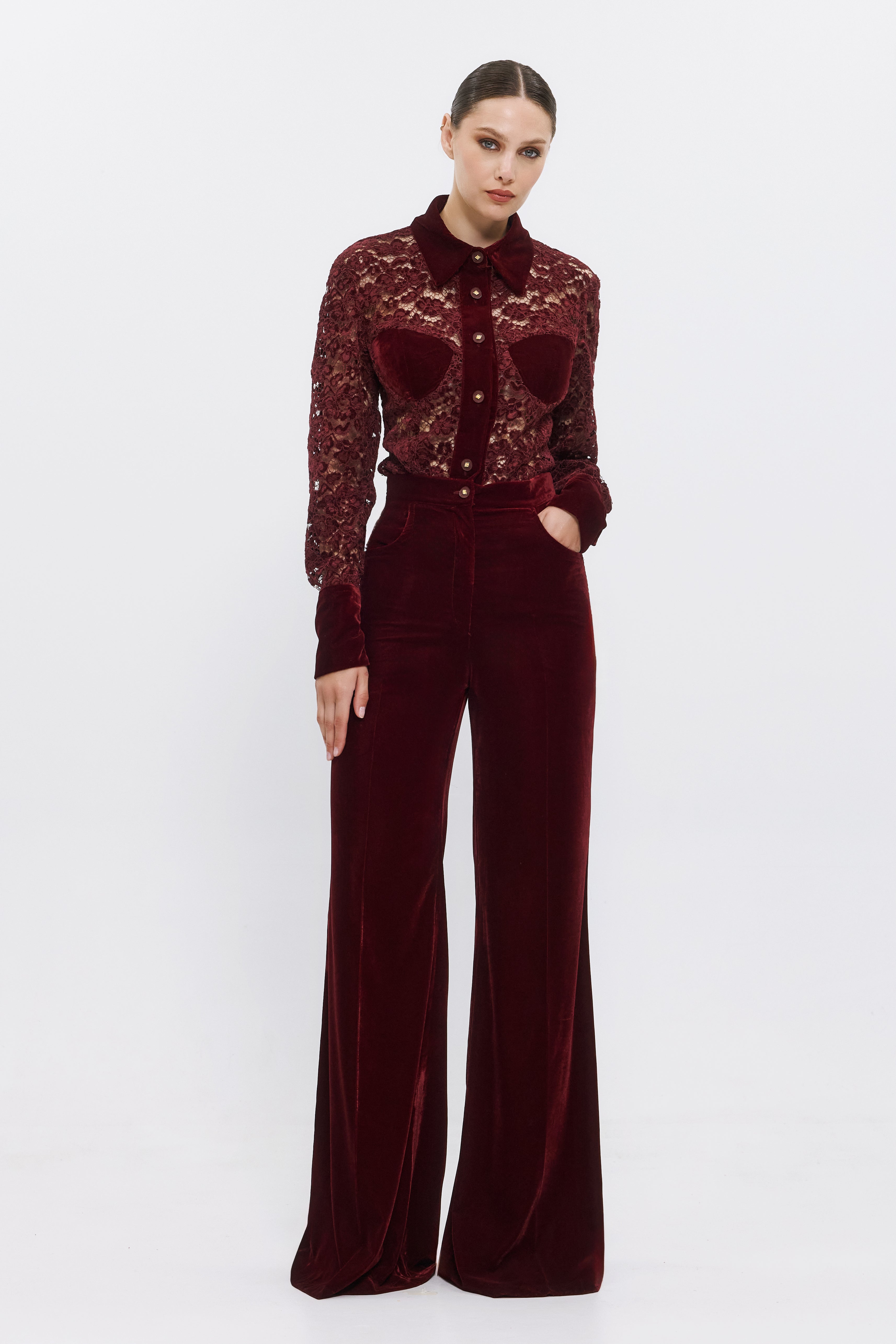 FW Velvet pants DOROTHEA