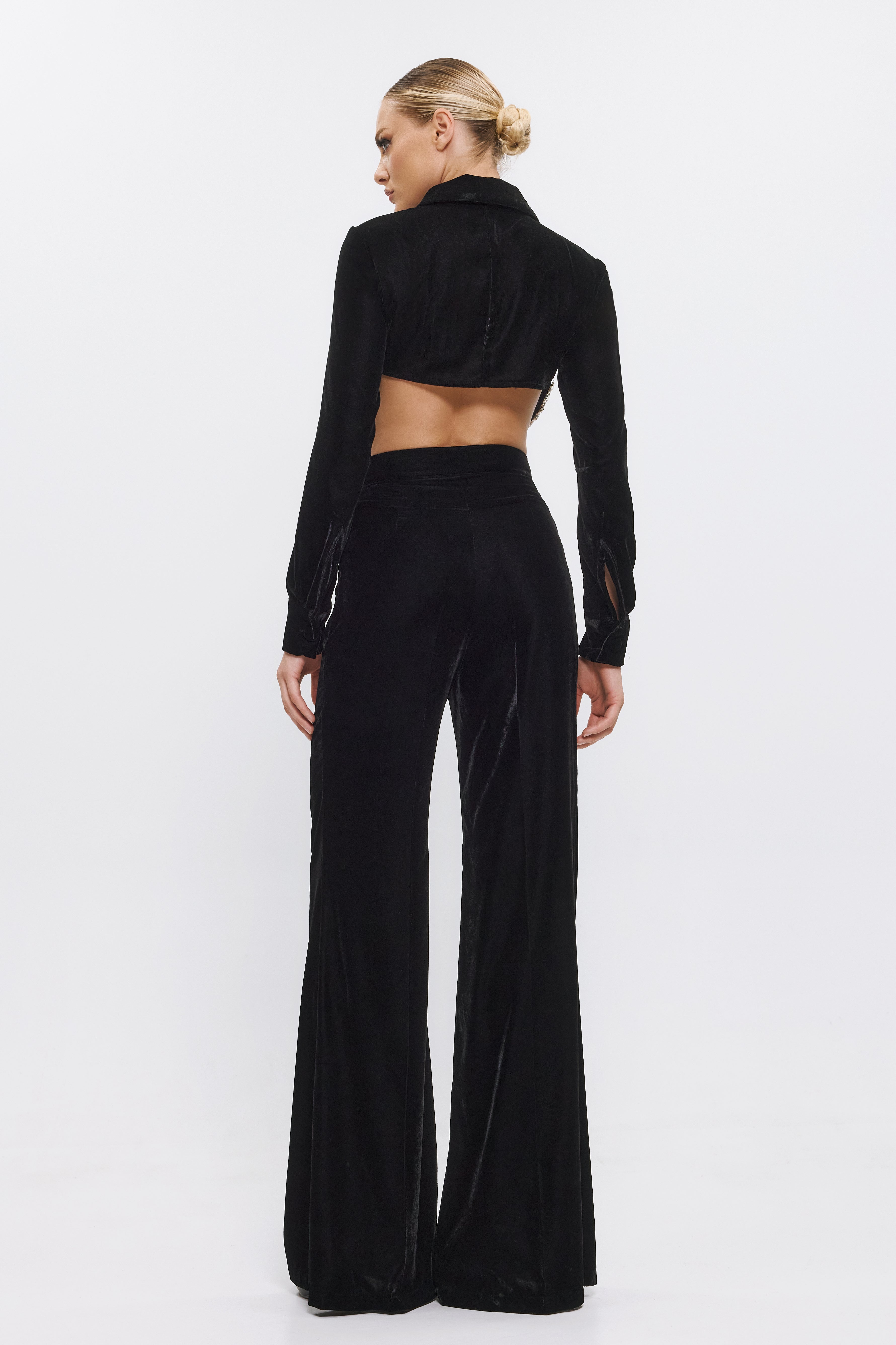 FW Velvet pants AMBROSINA