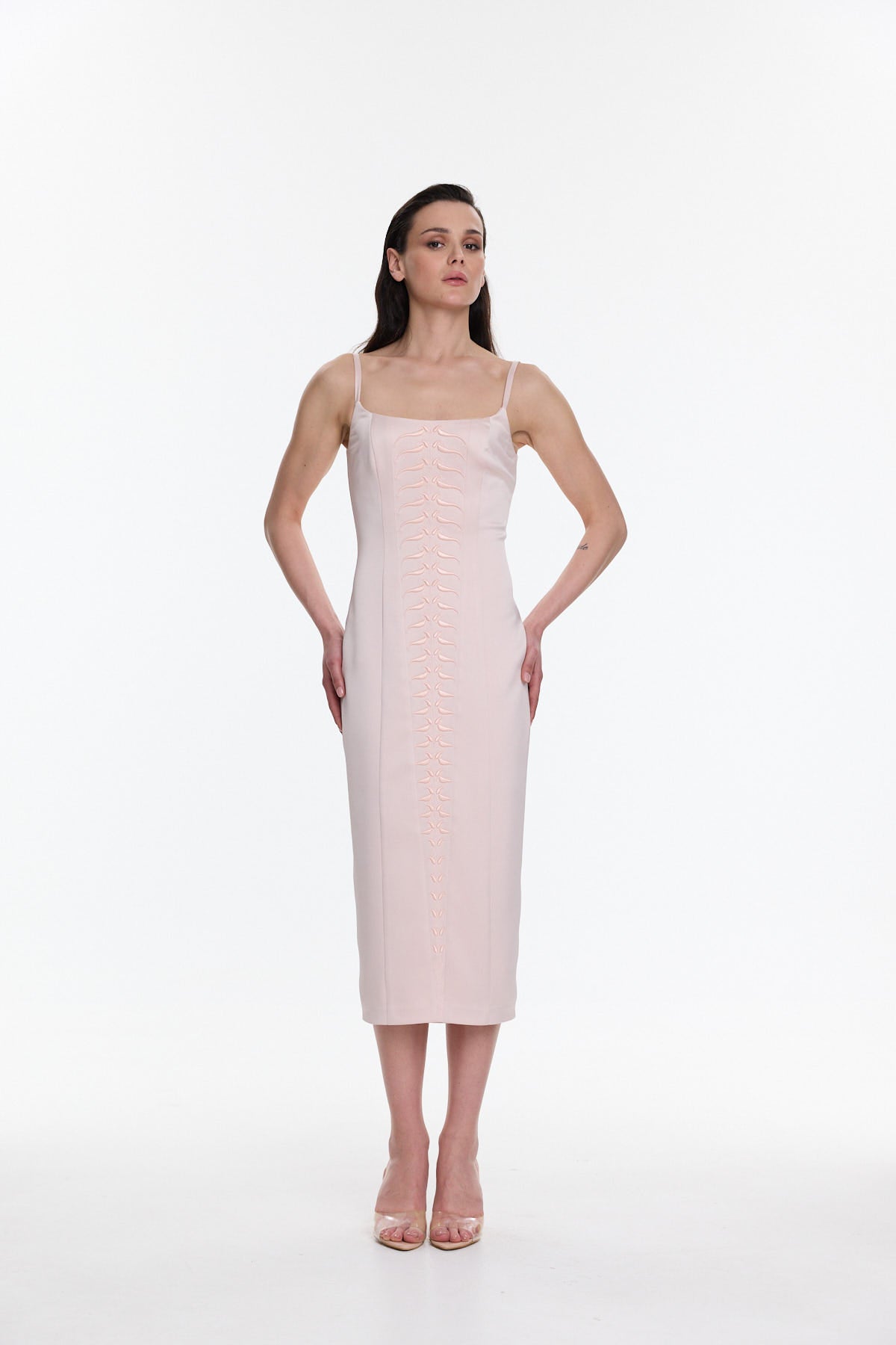 Dress with embroidery GISELE