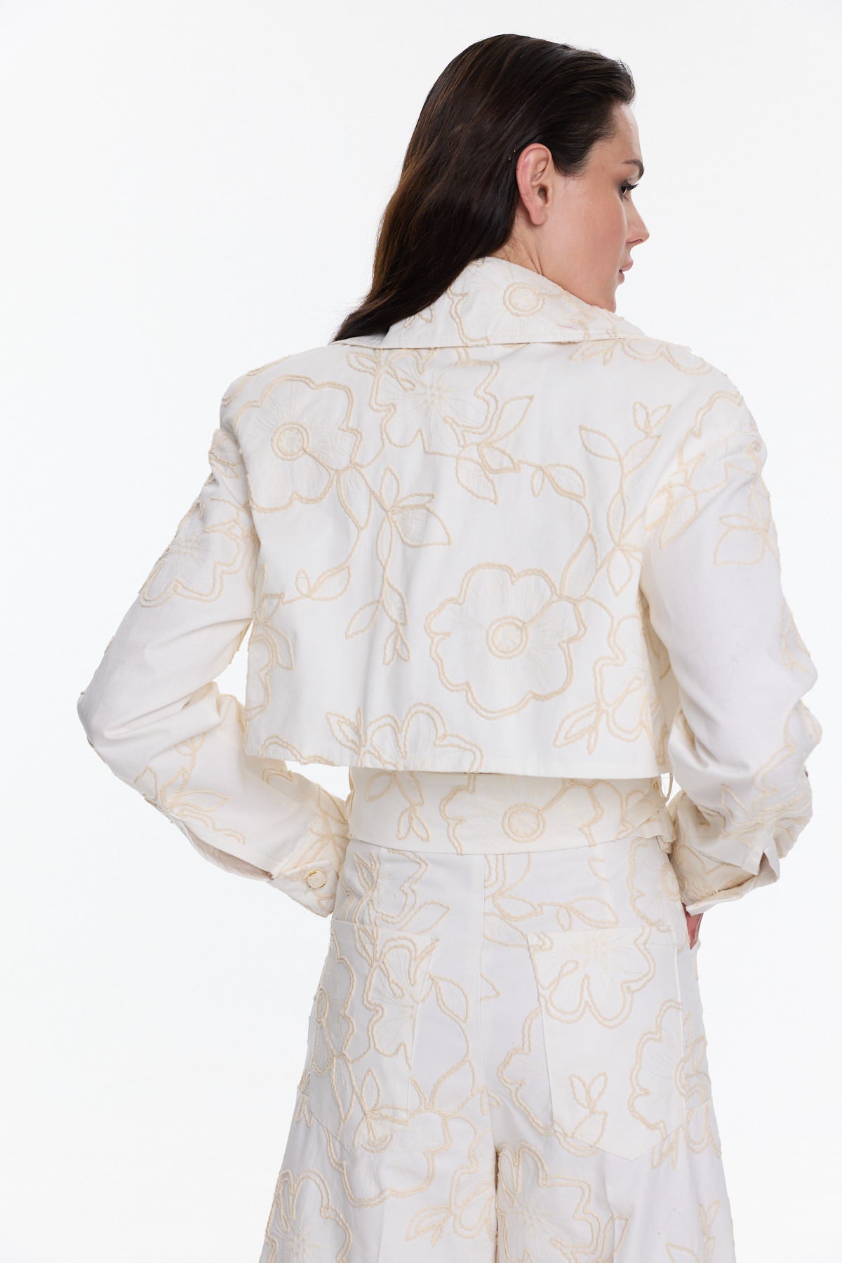Jacket with embroidery MILENA