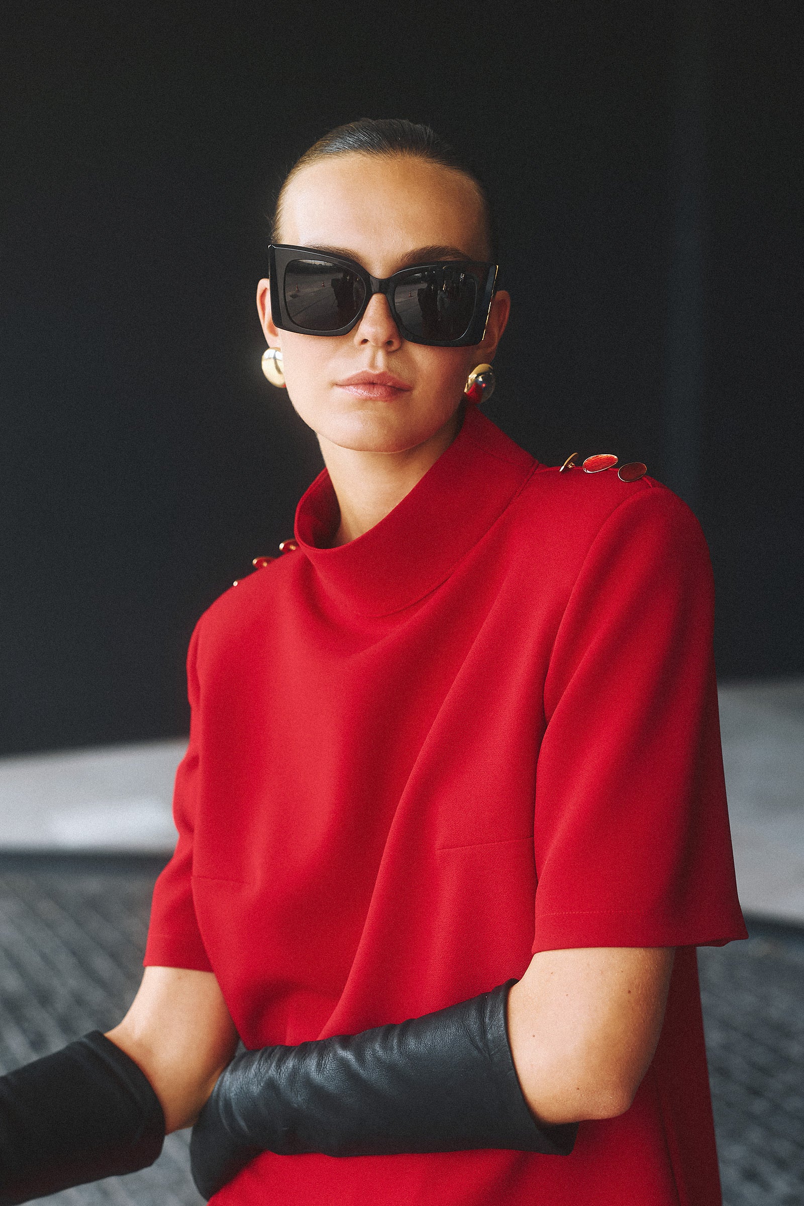 EVA CREPE BLOUSE