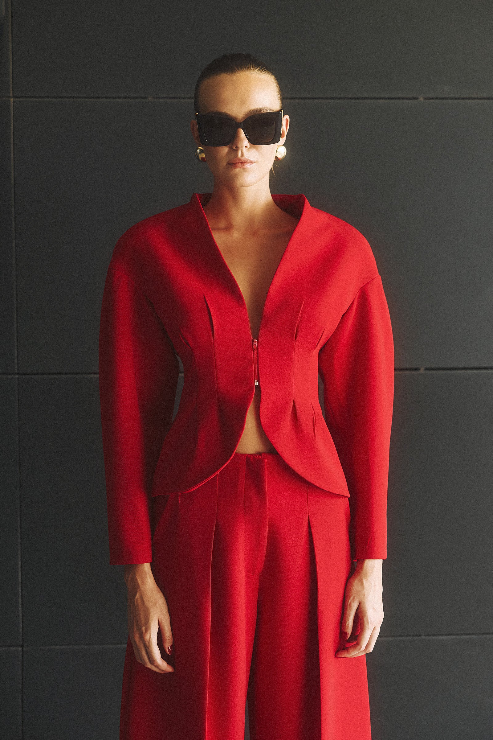 SABINE CREPE BLAZER
