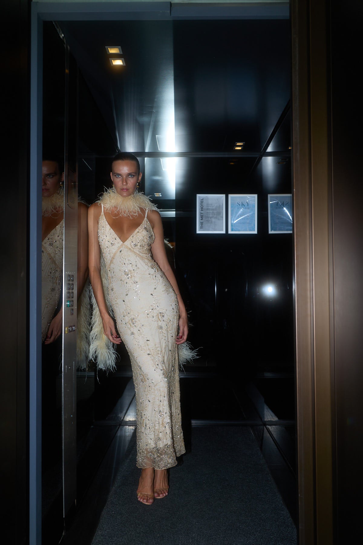 MARILYN HAND-EMBROIDERED GOWN
