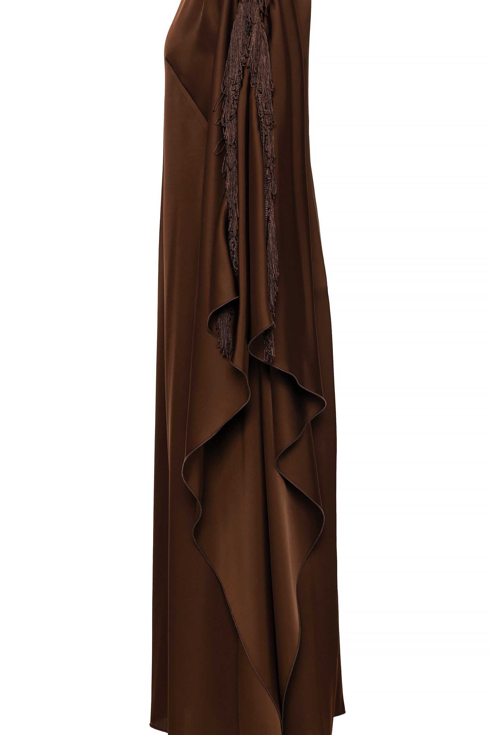 DIANA FRINGE KAFTAN DRESS