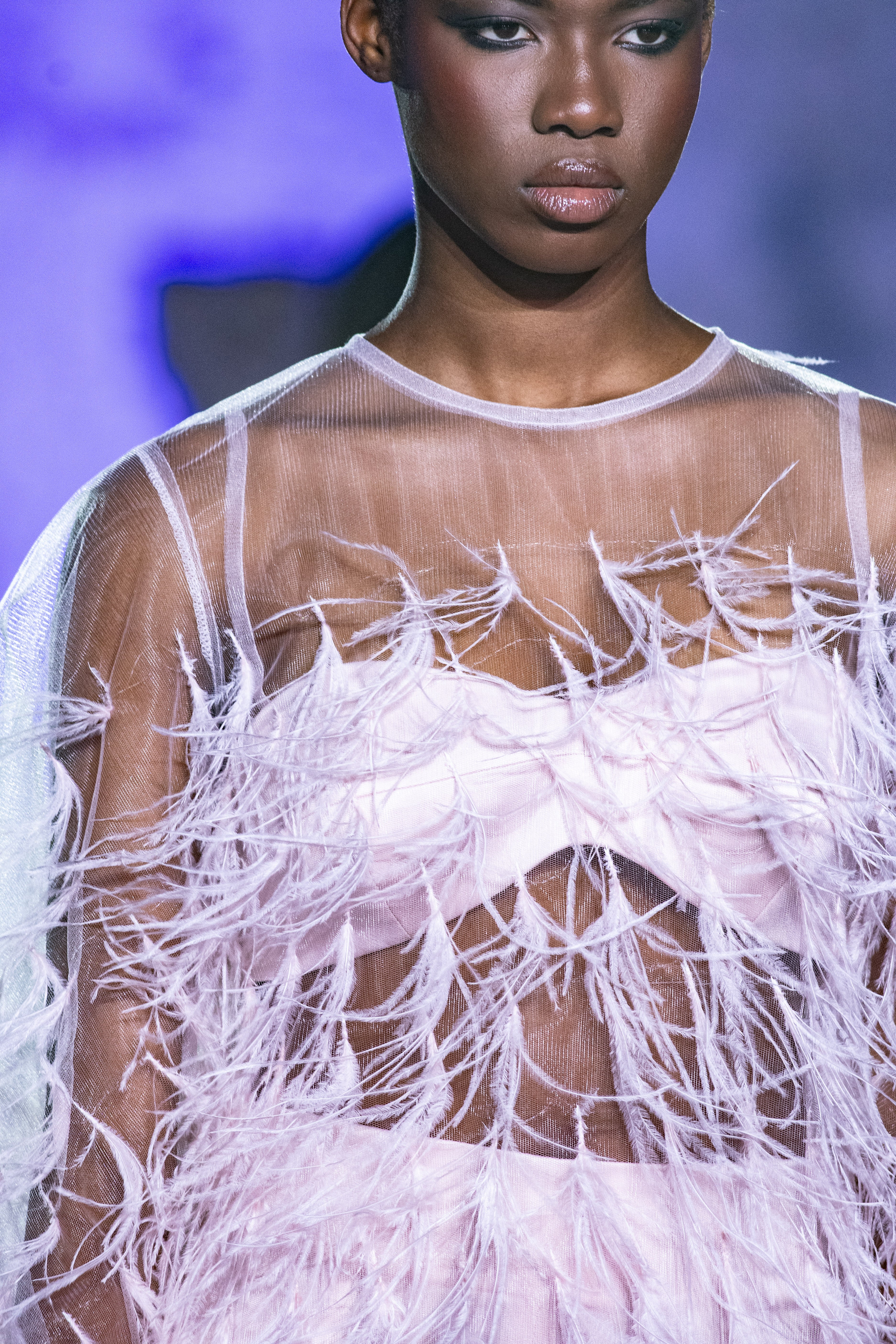 FEATHER DRESS