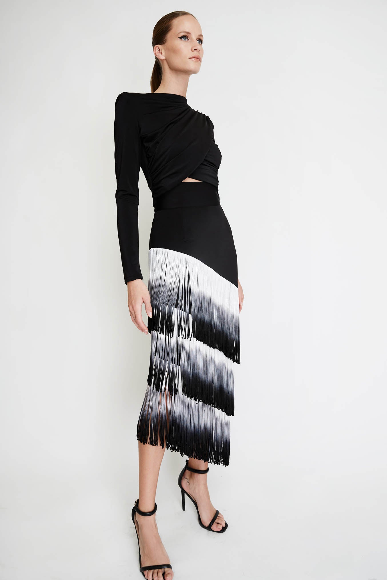 Set Top & Skirt with Fringe