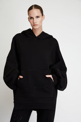 Oversize Hoodie with Strass