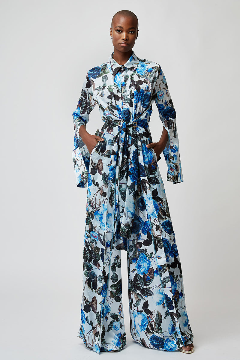 ETHERIAL JUMPSUIT IN FLORAL PRINT