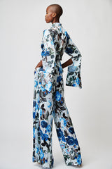 ETHERIAL JUMPSUIT IN FLORAL PRINT