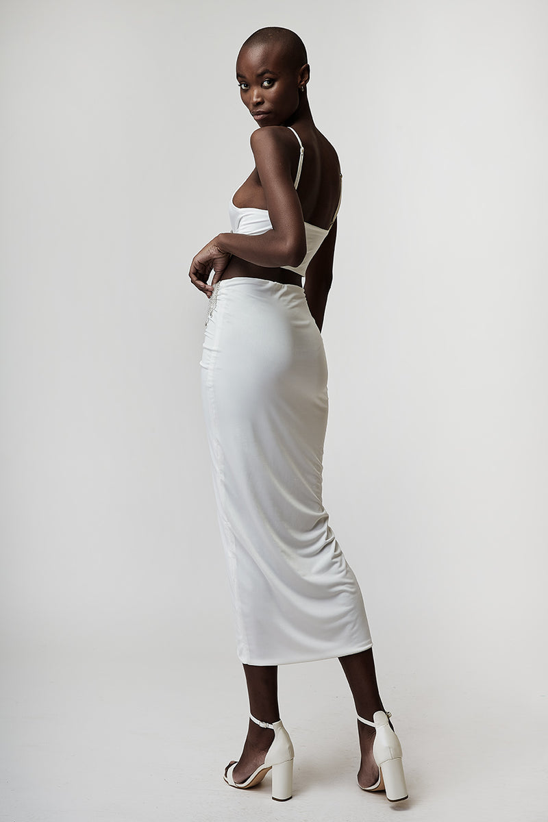White dress